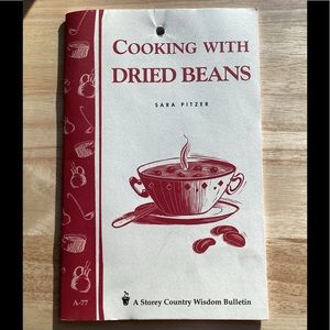 Vintage 1982 Cooking With Dried Beans Cookbook